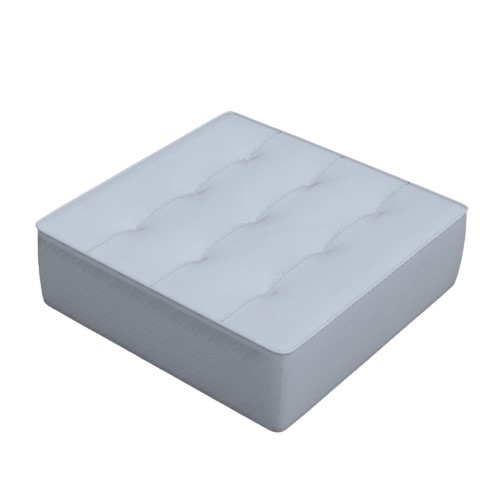 Arianne Leather D Footstool