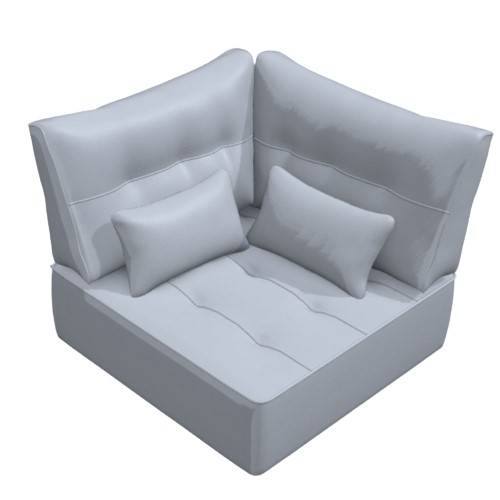 Arianne leather corner module