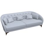 Astoria Leather A - 4 seater sofa 246cm