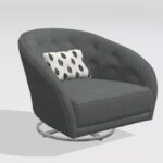 Astoria Armchair S Swivel 90cm