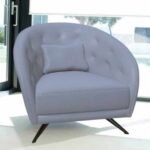 Astoria Leather armchair from Fama