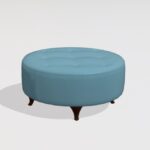 Astoria Round Footstool RL 81cm