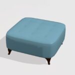 Astoria Square Footstool 81cm