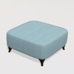 Astoria Square footstool D 81cm