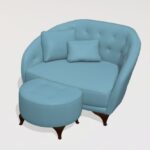 Astoria You&Me + Footstool on Legs LT