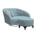 Astoria You&Me LGT + Footstool Swivel chair