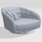 Astoria You&Me LG Swivel Sofa 120cm