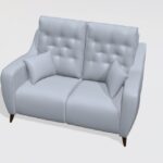 Avalon Leather 2 Seater K+K