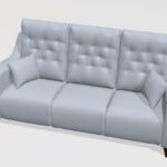 Avalon Leather 4 Seater sofa K+K+K