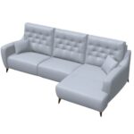 Avalon Leather Chaise Sofa M+M+G2