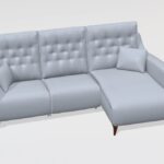 Avalon Leather Chaise Sofa N + N + F2