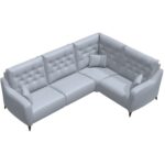 Avalon Leather Corner Sofa M+M+Y+M