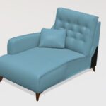 Avalon Leather F1 Chaise