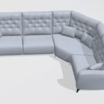 Avalon Leather corner sofa M+M+Z+M