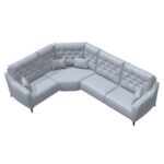 Avalon Leather corner sofa M+Z+M+M
