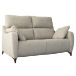 Axel 2 seater high back recliner sofa