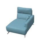 Axel leather G2 Chaise Module