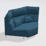 Axel fabric Corner Module Z