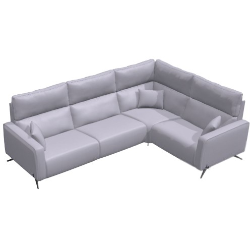 Axel leather Corner Sofa M+M+Y+M