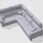 Axel leather Corner Sofa M+Y+M+M