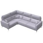 Axel leather Corner Sofa M+Y+M+M