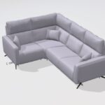 Axel leather Corner Sofa N+Y+N+N