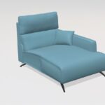 Axel leather G2 Chaise Module