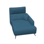 Axel fabric G2 Chaise module