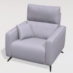 Axel Leather Armchair N