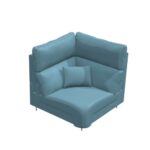 Axel Leather Corner Y Module