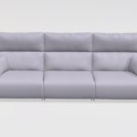 Axel Leather M+M+M Sofa