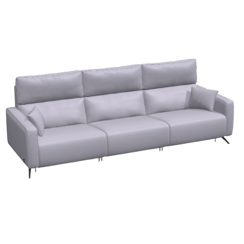 Axel Leather M+M+M Sofa
