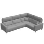 Axel M+M+Y+M fabric corner sofa