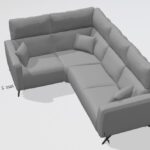 Axel N+Y+N+N corner sofa