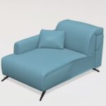Baltia Leather F1 Chaise Module