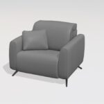 Baltia Leather Armchair N