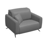 Baltia Leather Snuggler Sofa