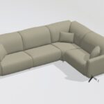 Baltia fabric M+M+Y+M corner sofa