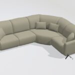 Baltia fabric N+N+Z+N Corner Sofa