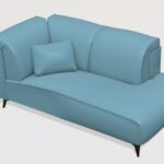Baltia Leather RH2 Corner Chaise Module