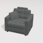 Bolero straight arm armchair bed