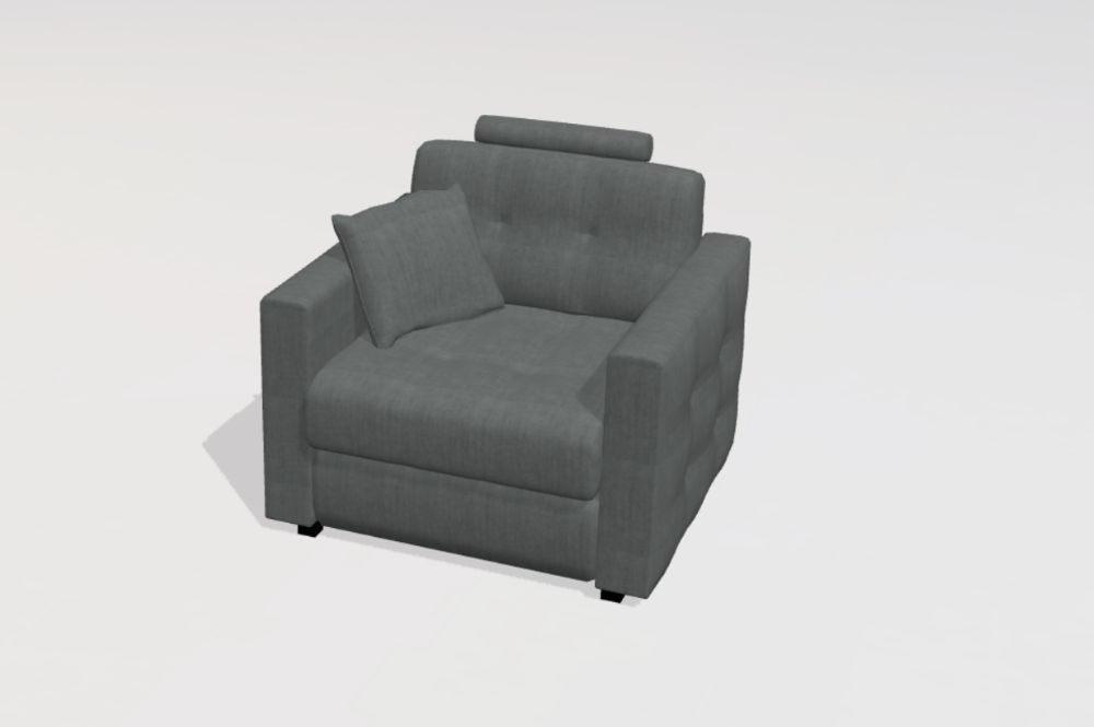Bolero straight arm armchair bed