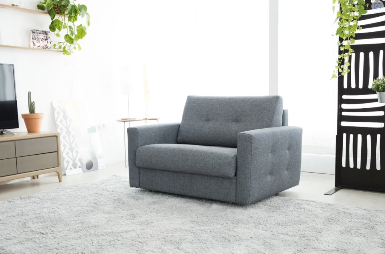 Bolero Straight arm Chair Bed