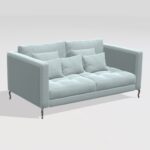 Opera 2 2 Seater Sofa High Arms