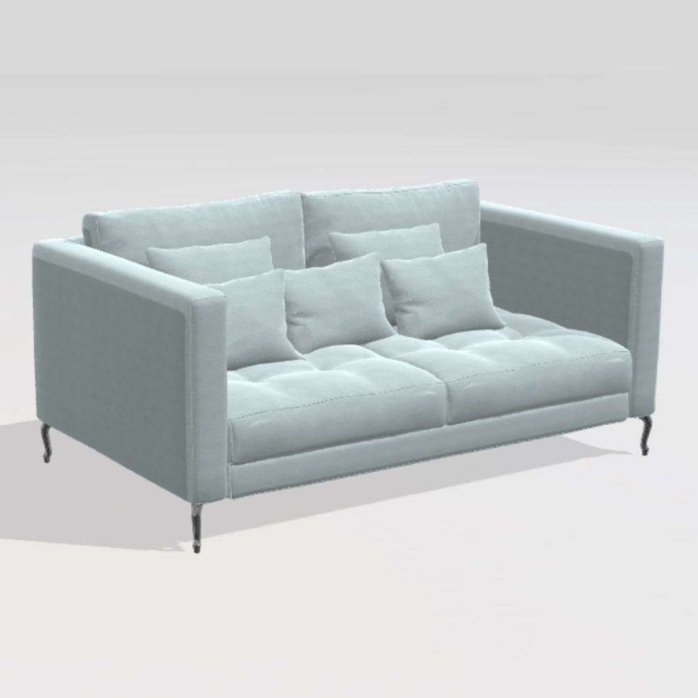 Opera 2 2 Seater Sofa High Arms