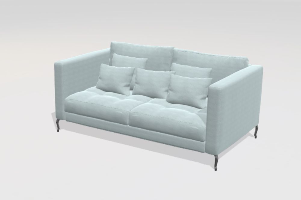 Opera 2 2 Seater Sofa High Arms