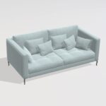 Opera 3 3 Seater Sofa High Arms