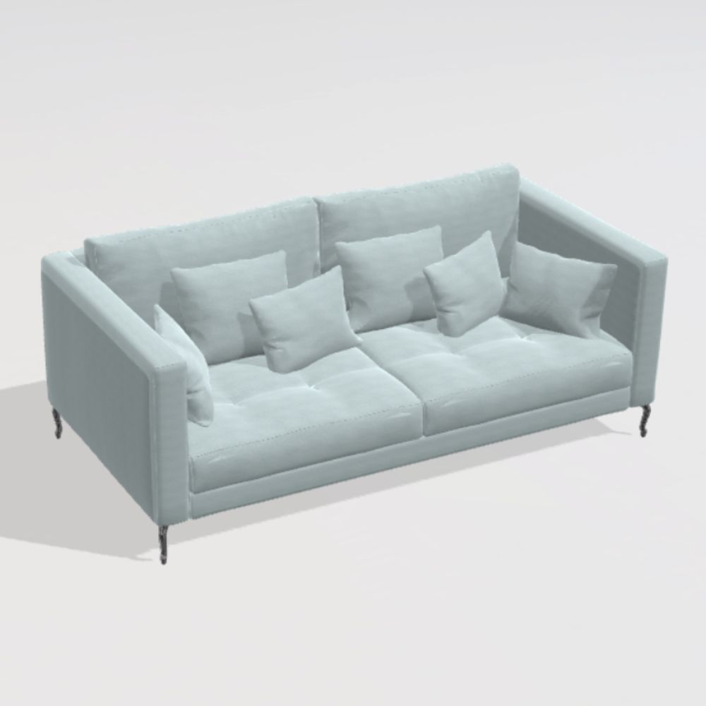 Opera 3 3 Seater Sofa High Arms