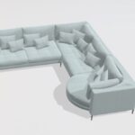 Opera MBX1b+RJ2+Y2 Corner Sofa