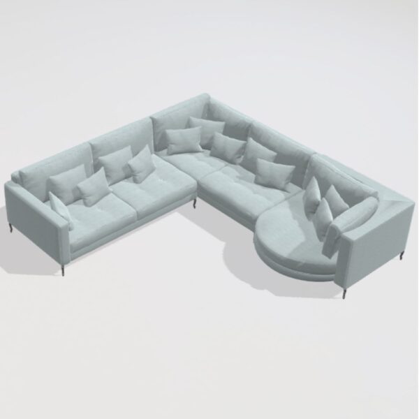 Opera MBX1b+RJ2+Y2 Corner Sofa